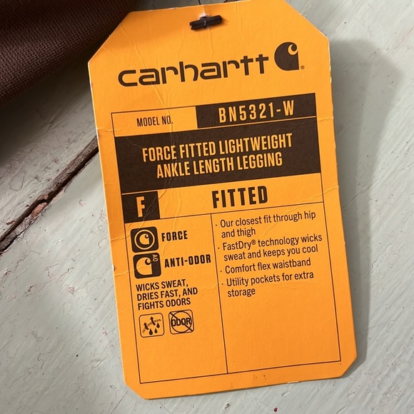 Carhartt NWT Tarmac Brown Pocket Legging Size 3X - Picture 4 of 6